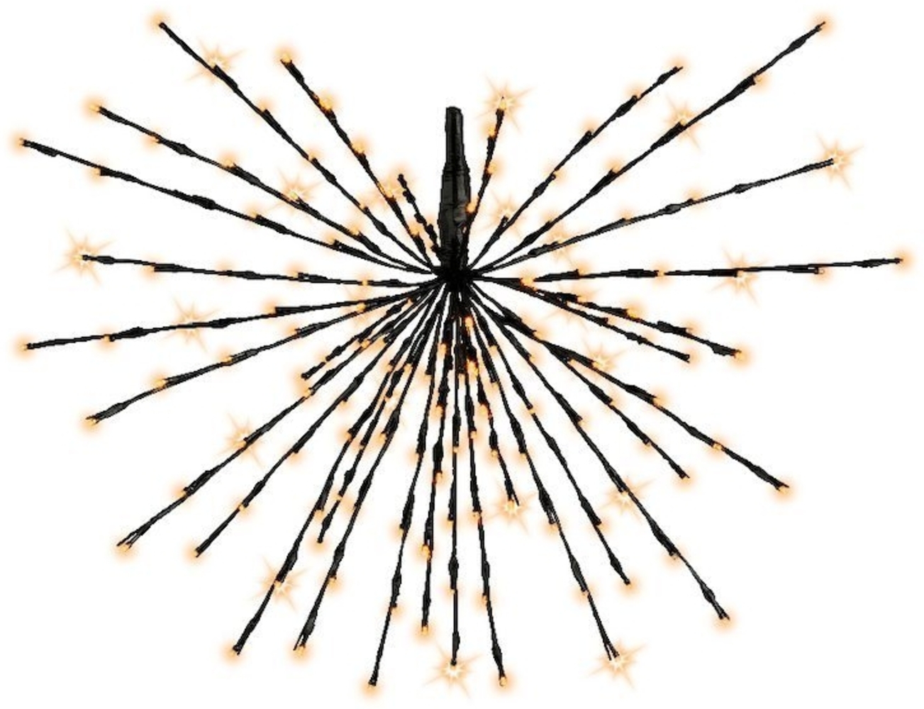 Kaemingk LED Stern LED Leuchtstern Polarstern Blinkfunktion outdoor, LED fest integriert, klassikweiß Bild 1