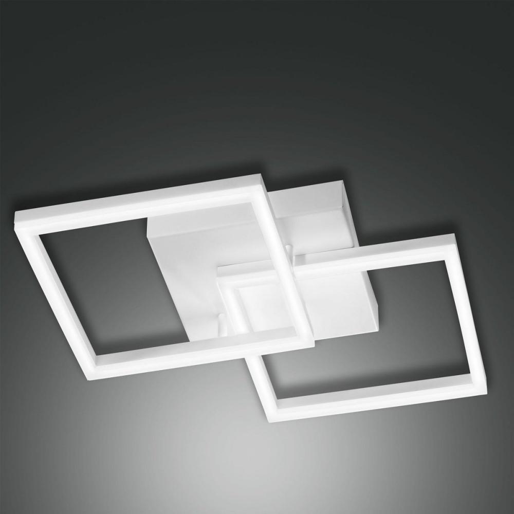 FABAS LUCE No. 3394-29-102 LED Deckenleuchte Bard 45x45 weiss dimmbar 4000K Bild 1
