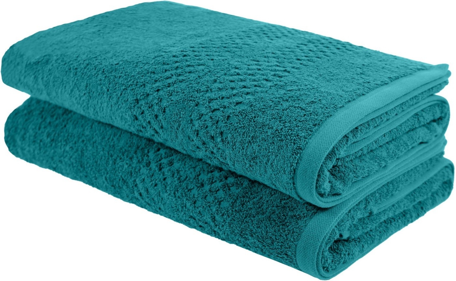 my home Saunatuch Regona, 80x200cm, flauschig und weich, 100% Baumwolle, 500 gr/m², Frottier (Set, 2-St), Premium Handtücher mit Bordüre, Handtuch-Set, 5 Jahre Garantie Bild 1