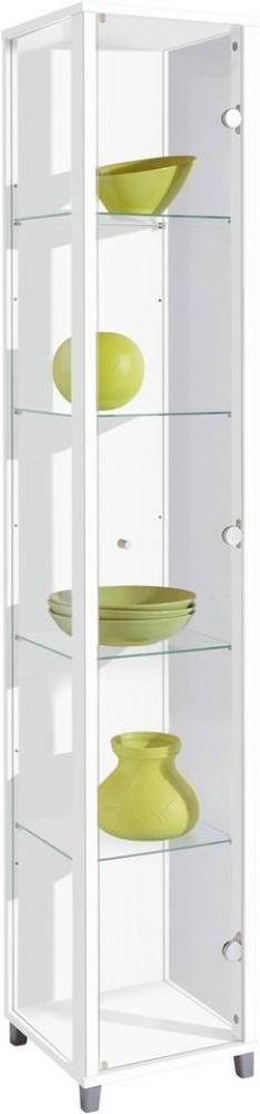 fif möbel Vitrine OPTIMA Standvitrine/Glasvitrine 1x Glastür,perfekt für Sammler,Sammlervitrine Bild 1