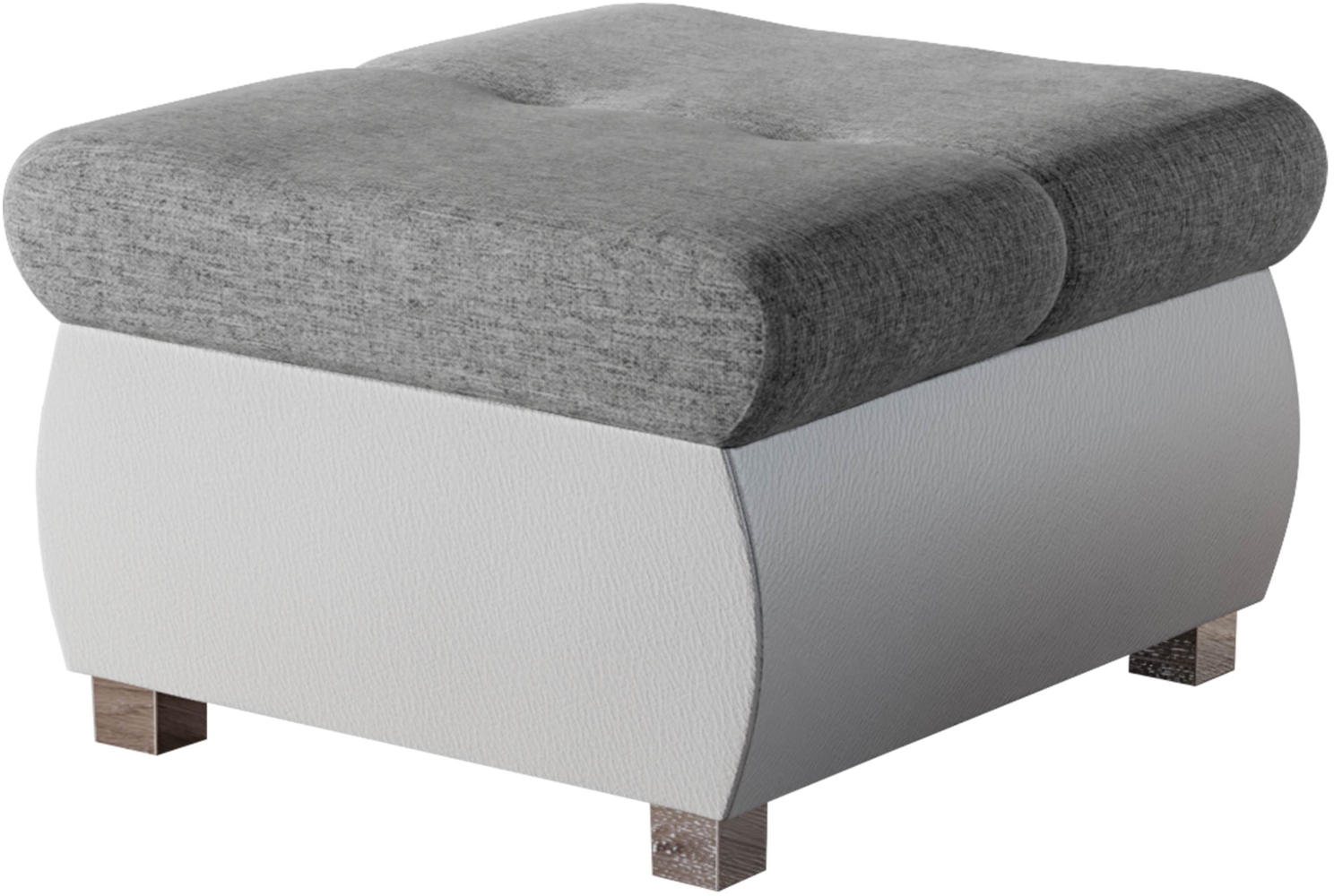 Polsterhocker Orkan Klein (Farbe: Soft 017 + Soul 17) Bild 1