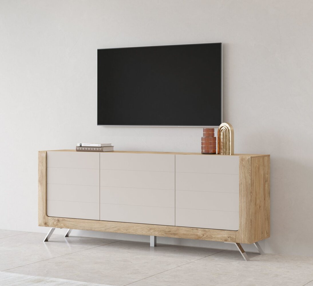 Leonique Sideboard Kasai, Breite 199 cm, mit 3 Türen Bild 1