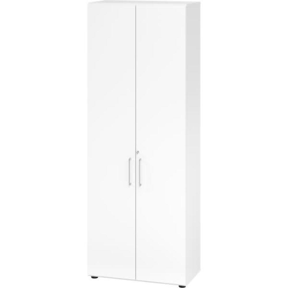 Schrank 6OH BxTxH 80x42x215,6cm Griff BS Weiß Bild 1