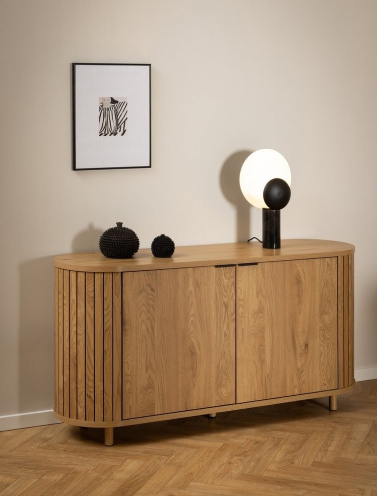 ACTONA GROUP Sideboard in natürlich, MDF - 160x80x45cm (BxHxT) Bild 1