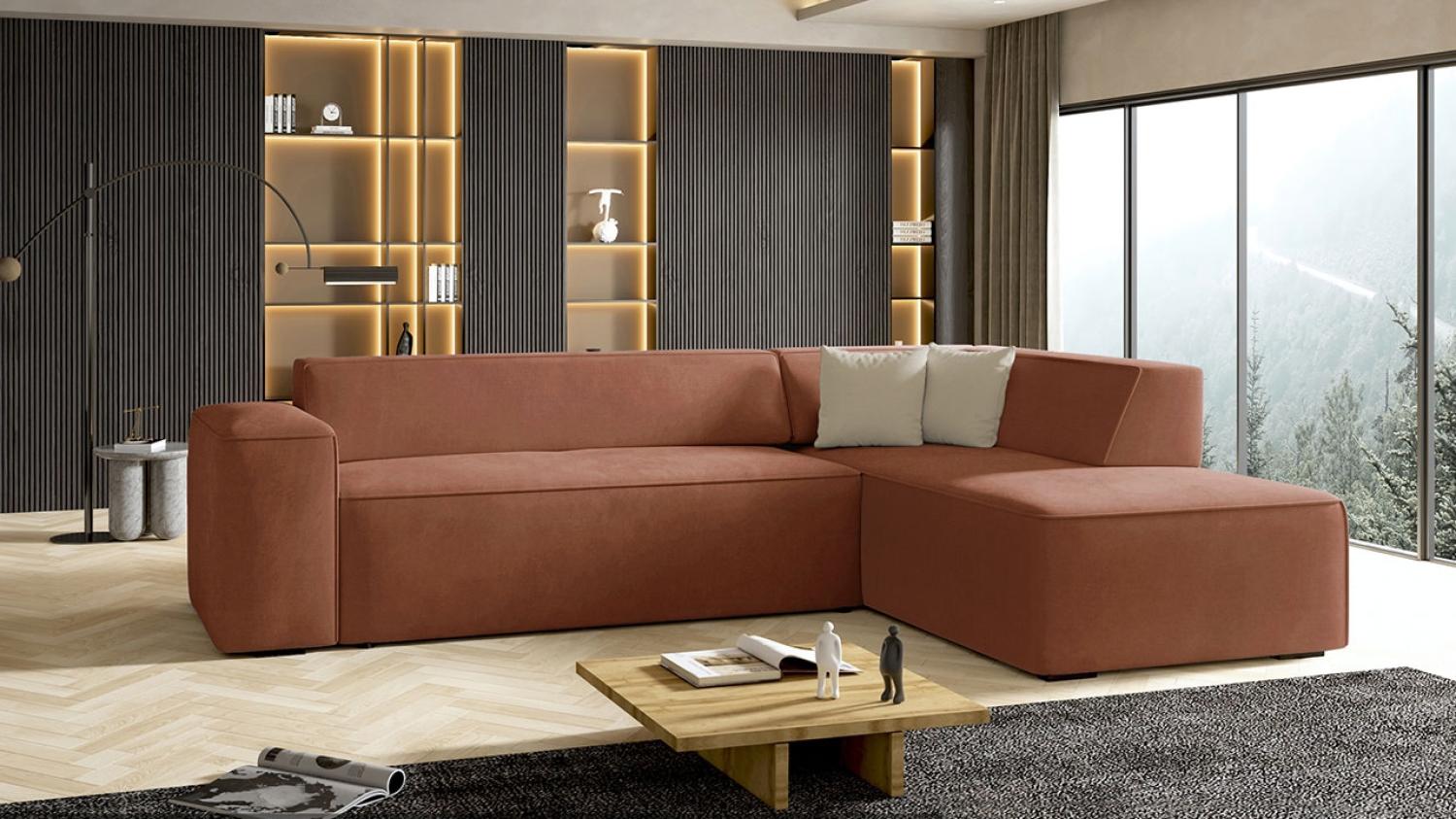 Ecksofa Lordin, Seite: Rechts, Farbe: Zetta 295 + Zetta 291 Bild 1