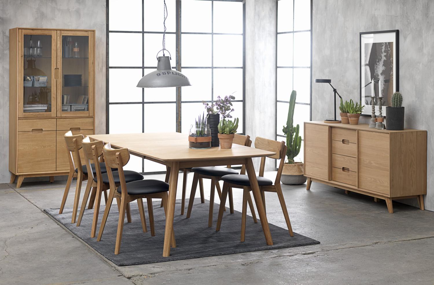 Sideboard 'Rhoda' mit Schubladen, Eiche Dekor Bild 1