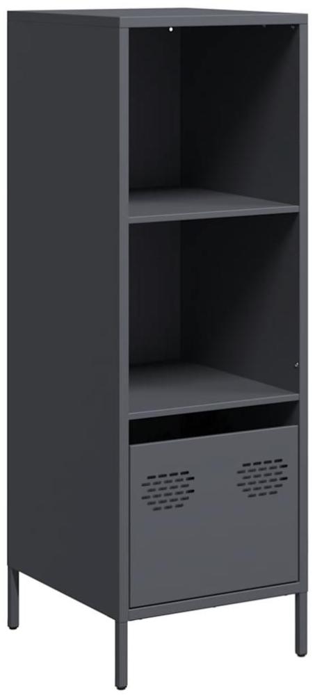 vidaXL Highboard Anthrazit 35x39x103,5 cm Stahl 851378 Bild 1