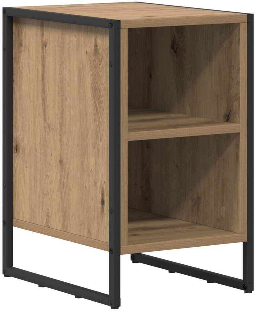 vidaXL Nachttisch Kunsthandwerk Eiche 39,5 x 30 x 50 cm Holzwerkstoff 886640 Bild 1