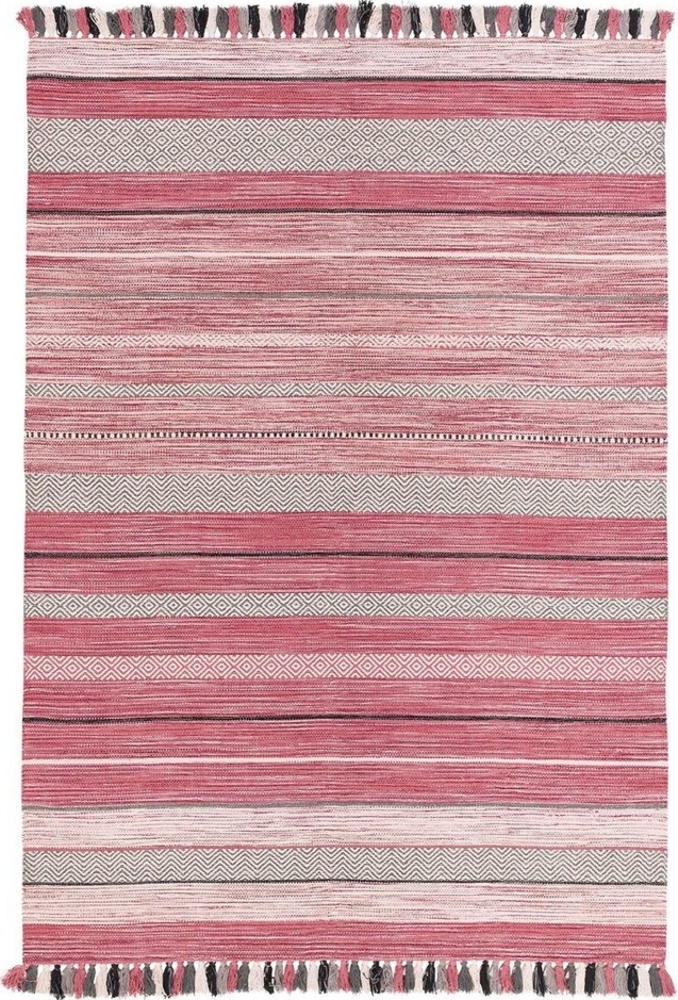 Pergamon Wollteppich Natur Teppich Kelim Kalleen, Rechteckig, Höhe: 8 mm Bild 1