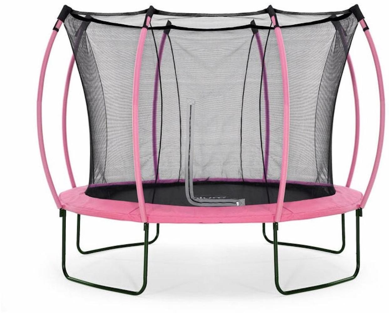 Springsafe Trampolin Colours 305 cm mit Sicherheitsnetz pink Bild 1