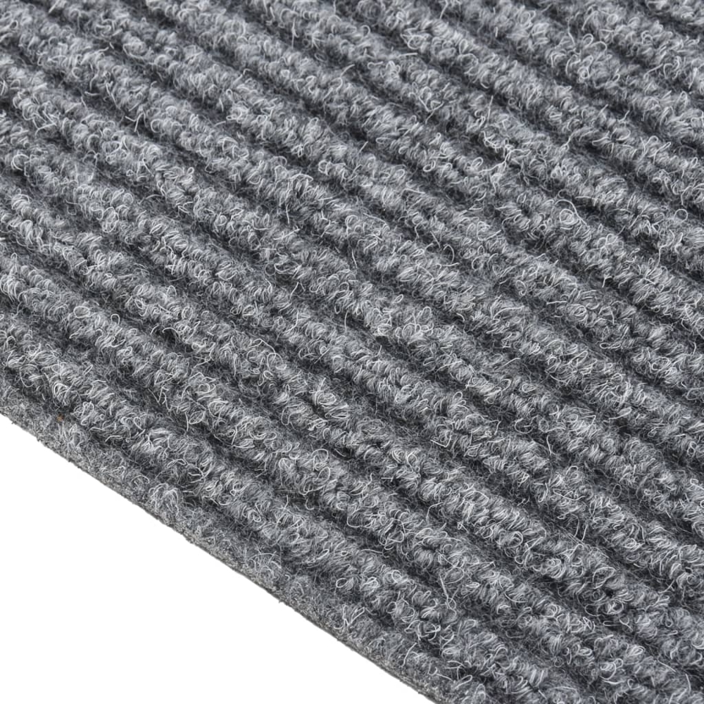 vidaXL Schmutzfangläufer Grau 100x450 cm 327181 Bild 1