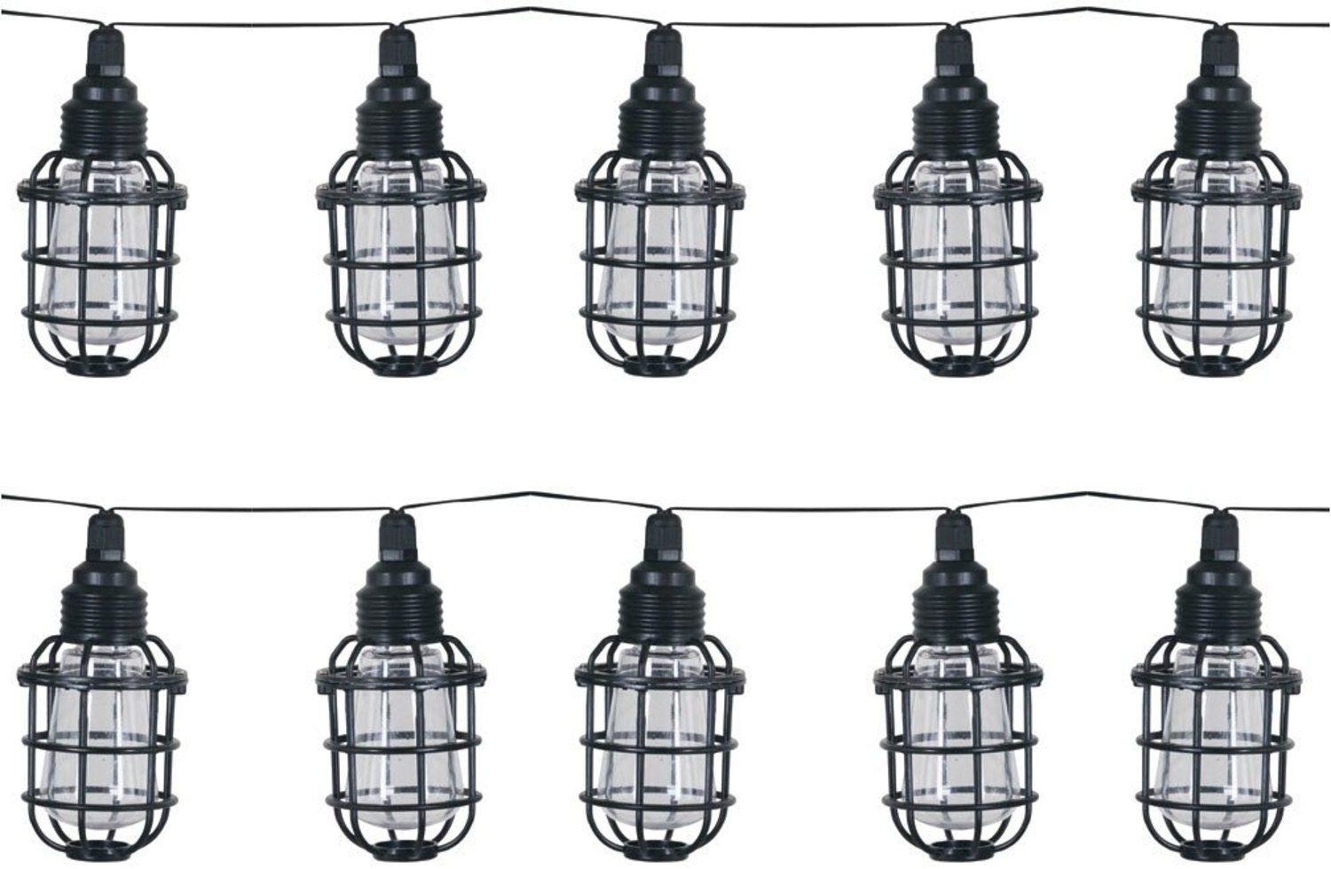 Luxform Lichterkette Solar-Lichterkette Corsica Partybeleuchtung 10xLED, Aus Kunststoff gefertigt Bild 1