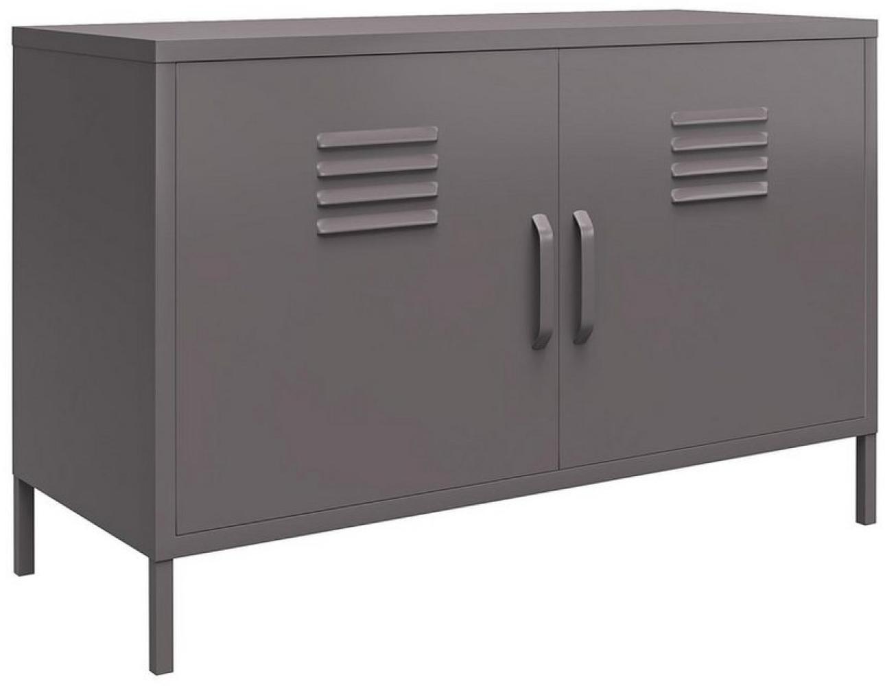 loft24 Sideboard Bradford, Spint Schrank aus Metalll mit 2 Türen Bild 1