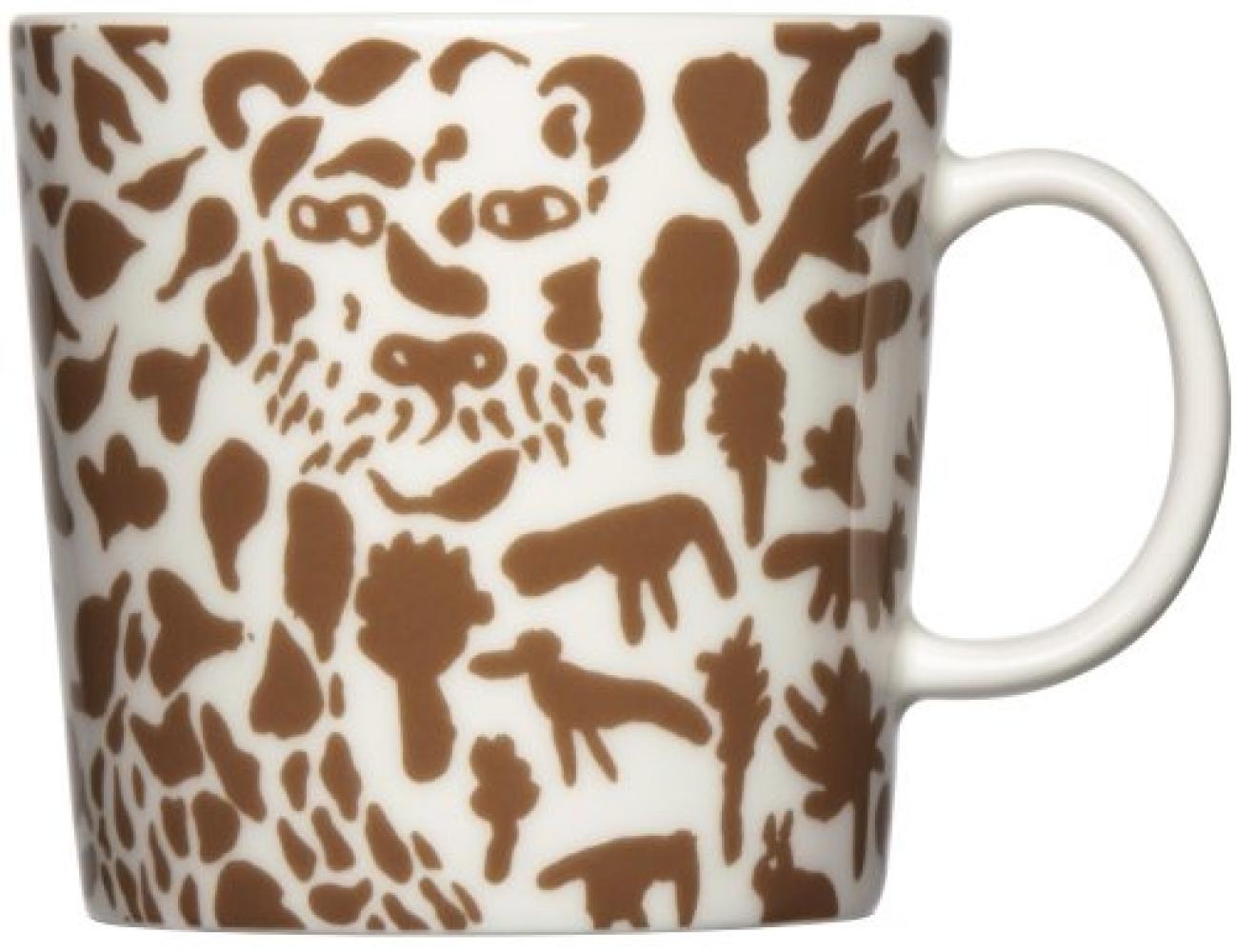 Iittala Becher Oiva Toikka Collection Cheetah-Braun (12x9,4cm) 1067019 Bild 1