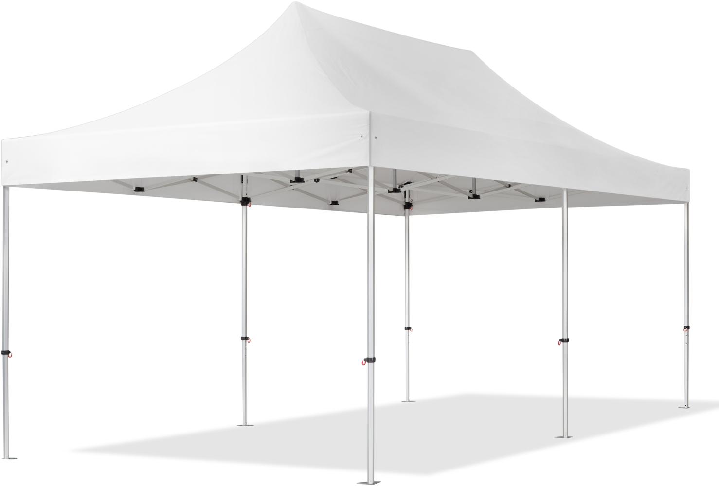 3x6 m Faltpavillon PROFESSIONAL Alu 40mm, weiß Bild 1