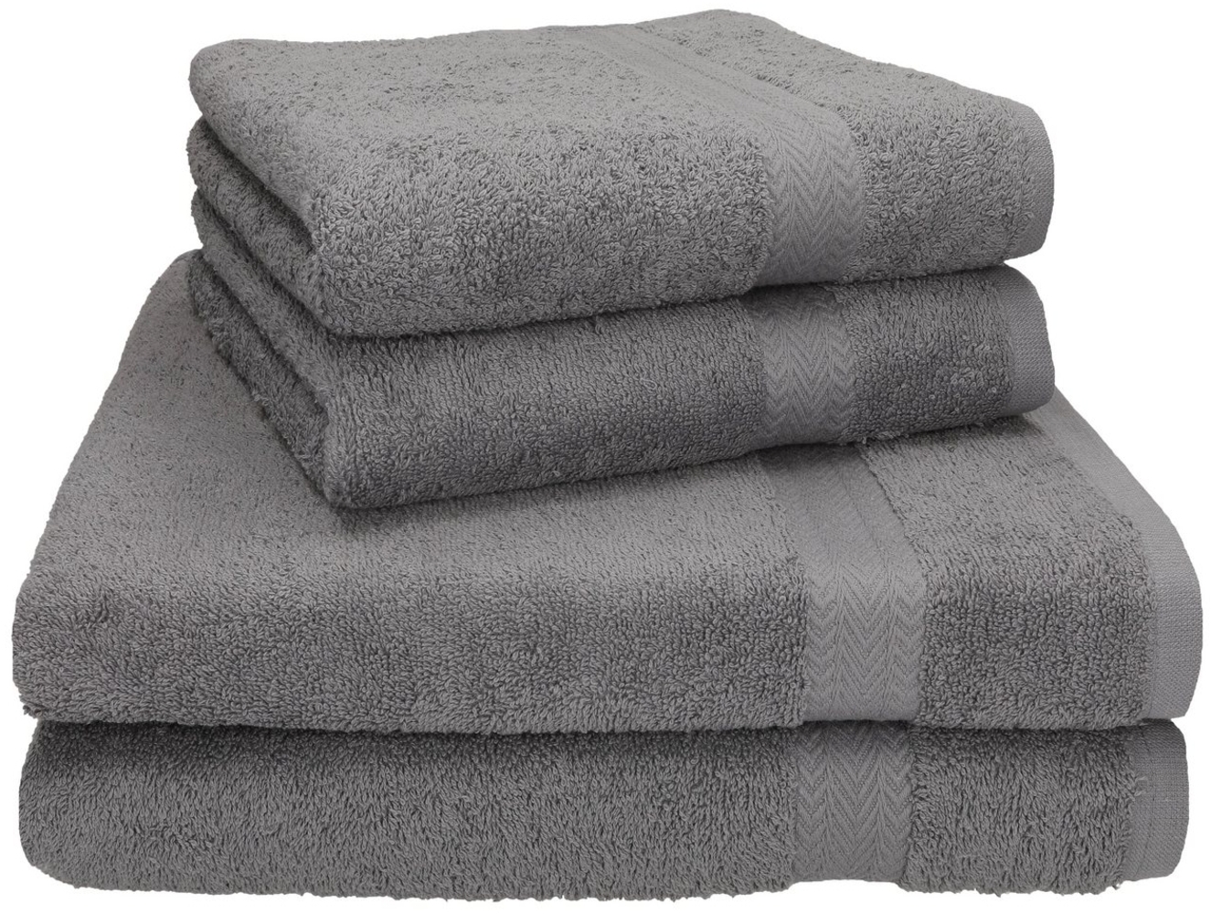 Betz Handtuch Set 4-tlg. PREMIUM 2 Handtücher und 2 Duschtücher, 100% Baumwolle (4-St) Bild 1