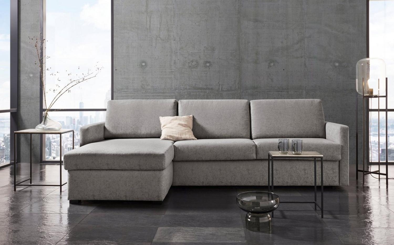 Places of Style Schlafsofa GOLDPOINT Ecksofa 264 cm, Liegefläche (140/200cm), L-Form, Bettfunktion, Bonell-Federkernmatratze und Dauerschläfer-Funktion Bild 1