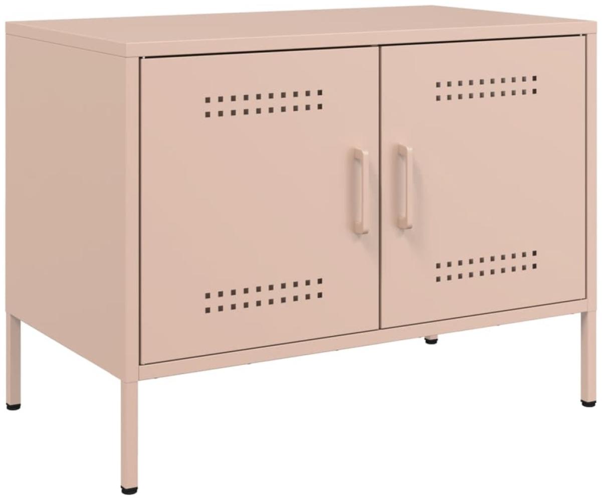 vidaXL TV-Schrank Rosa 68x39x50,5 cm Stahl 842936 Bild 1