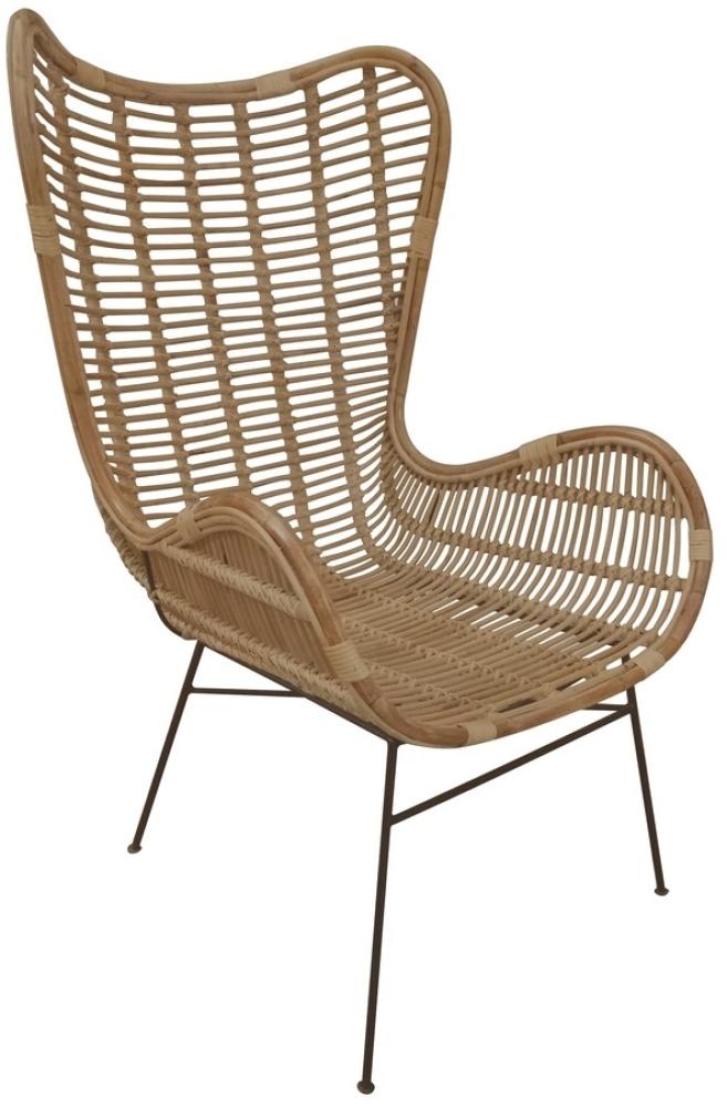 RATTAN Sessel Rattan Natur Bild 1