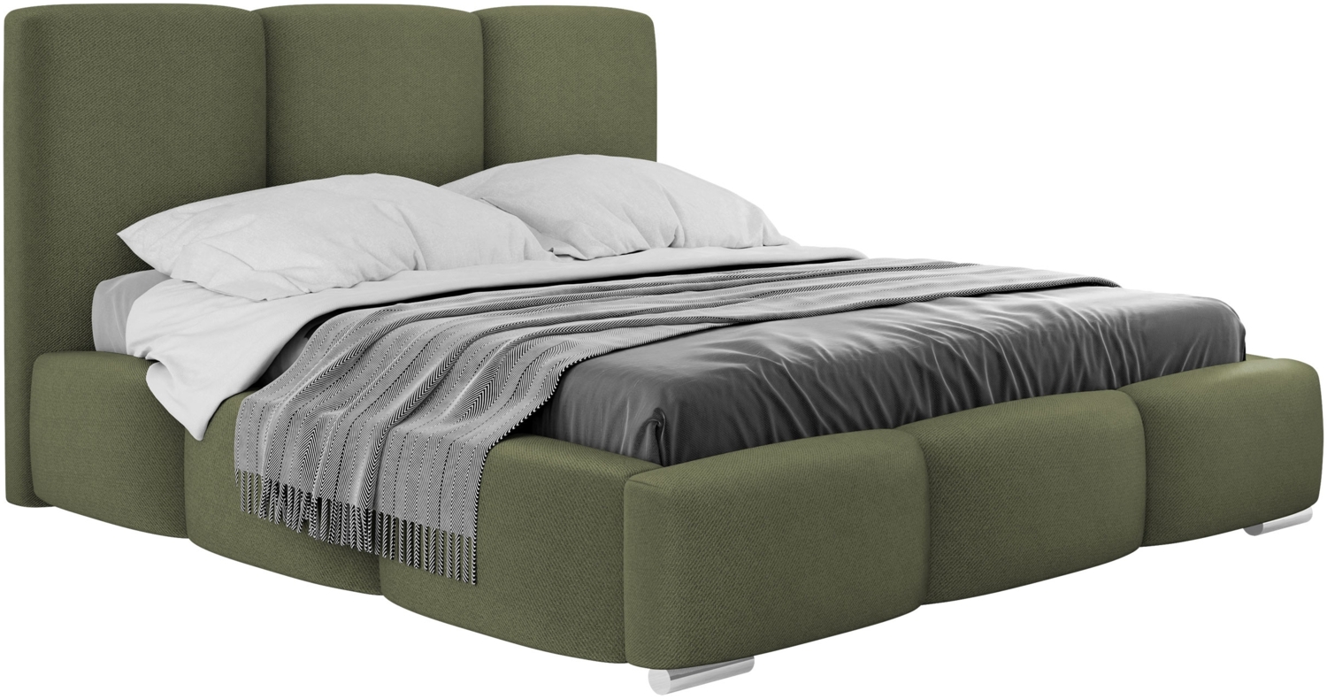 Polsterbett Olweria (Farbe: Kronos 46, Größe: 140 x 200) Bild 1