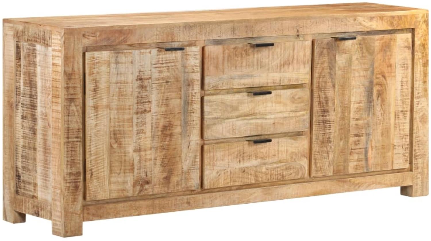 vidaXL Sideboard 175x40x75 cm Raues Mangoholz 320395 Bild 1