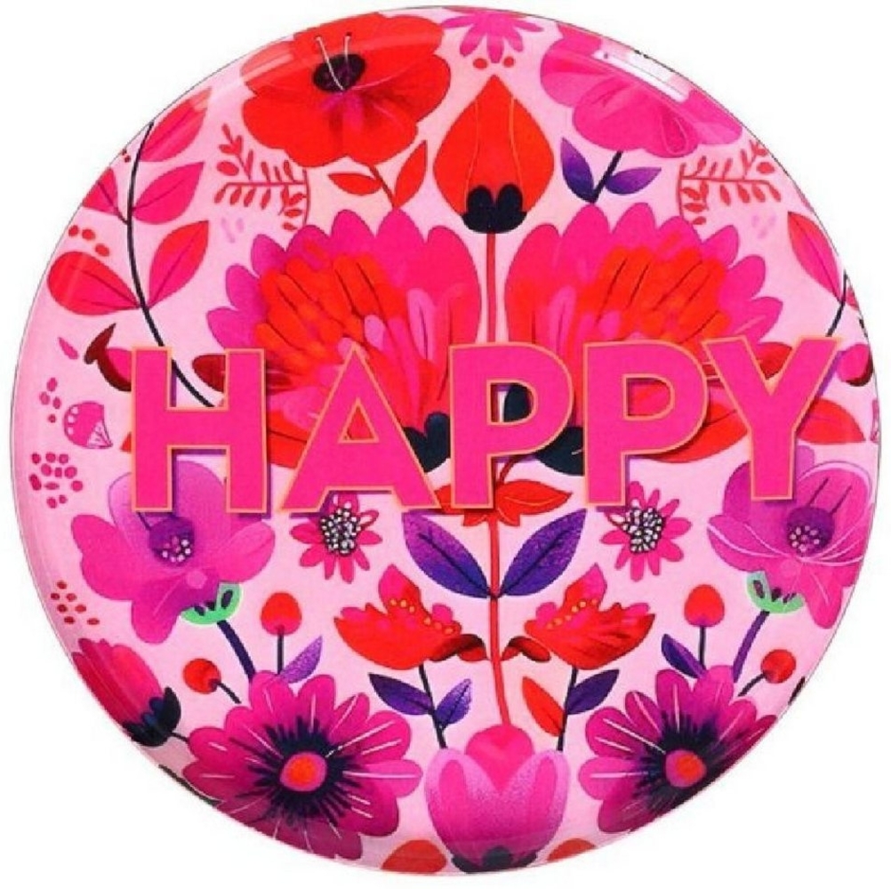 Giftcompany Tablett Dekotablett Love Trays Happy (17,7cm) Bild 1