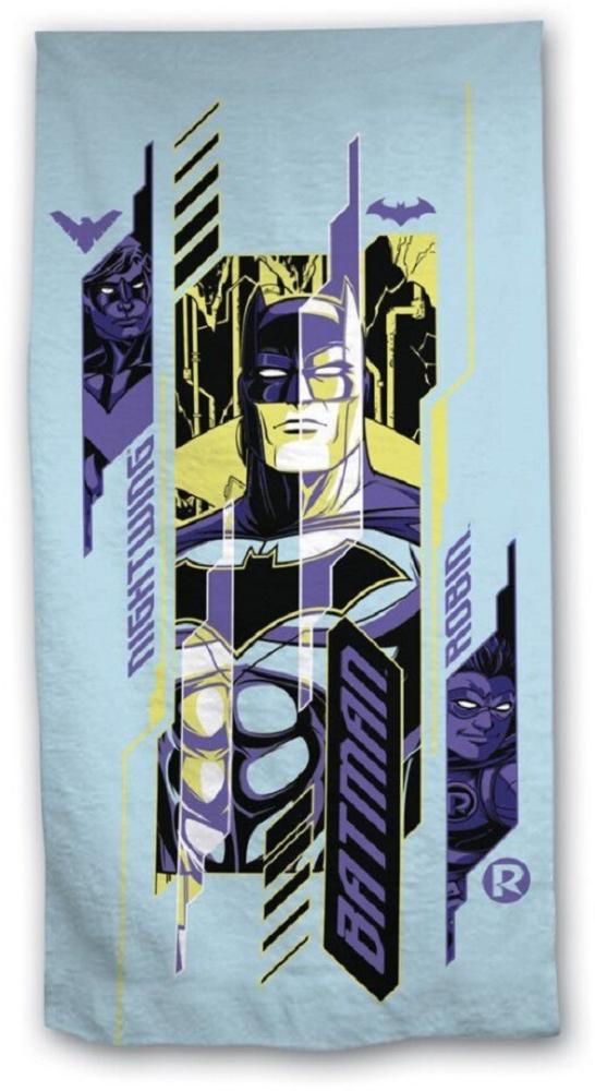 Batman Strandtuch – Mikrofaser-Design für heldenhafte Strandtage, 70 x 140 cm Bild 1