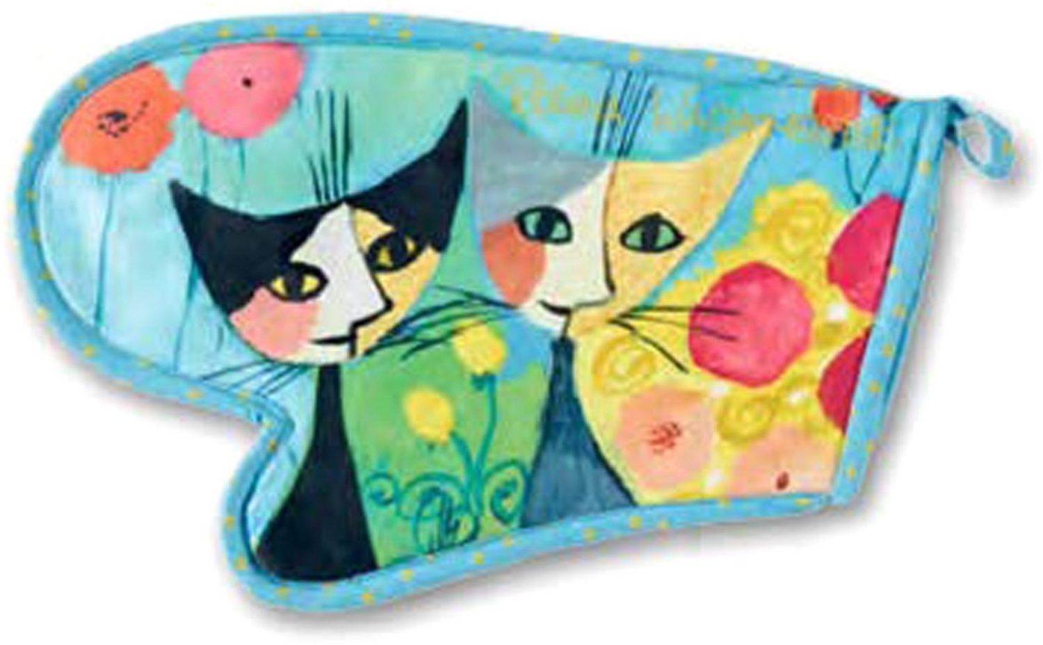 Rosina Wachtmeister Topfhandschuhe Piena Primavera, (Set, 1-tlg, 1-teilig), Rosina Wachtmeister 1x Ofenhandschuh wattiert Größe: ca. 20x32cm Bild 1