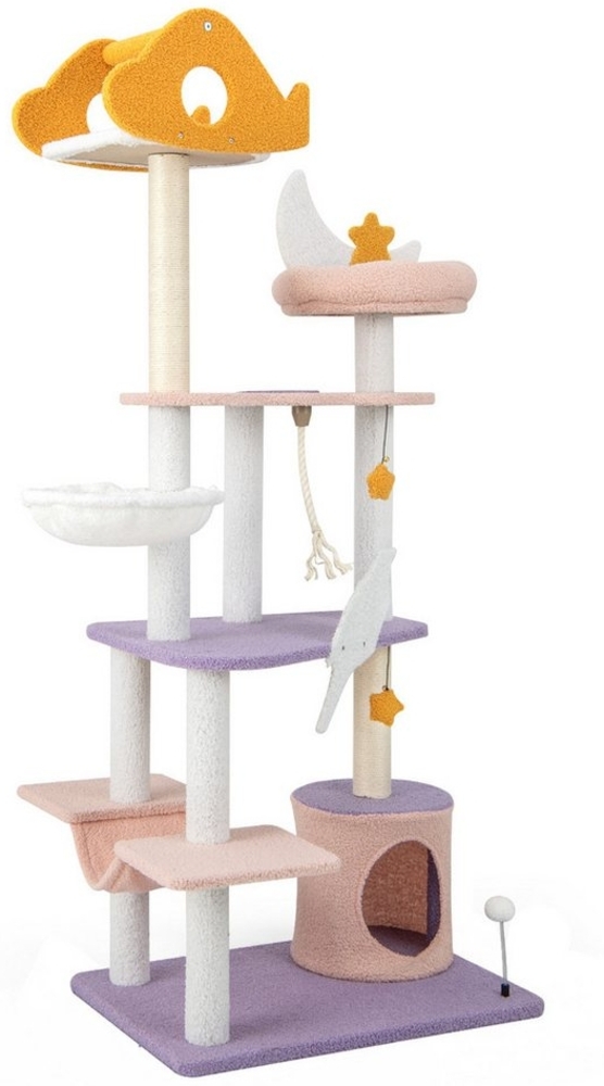 COSTWAY Kratzbaum 167cm Bild 1