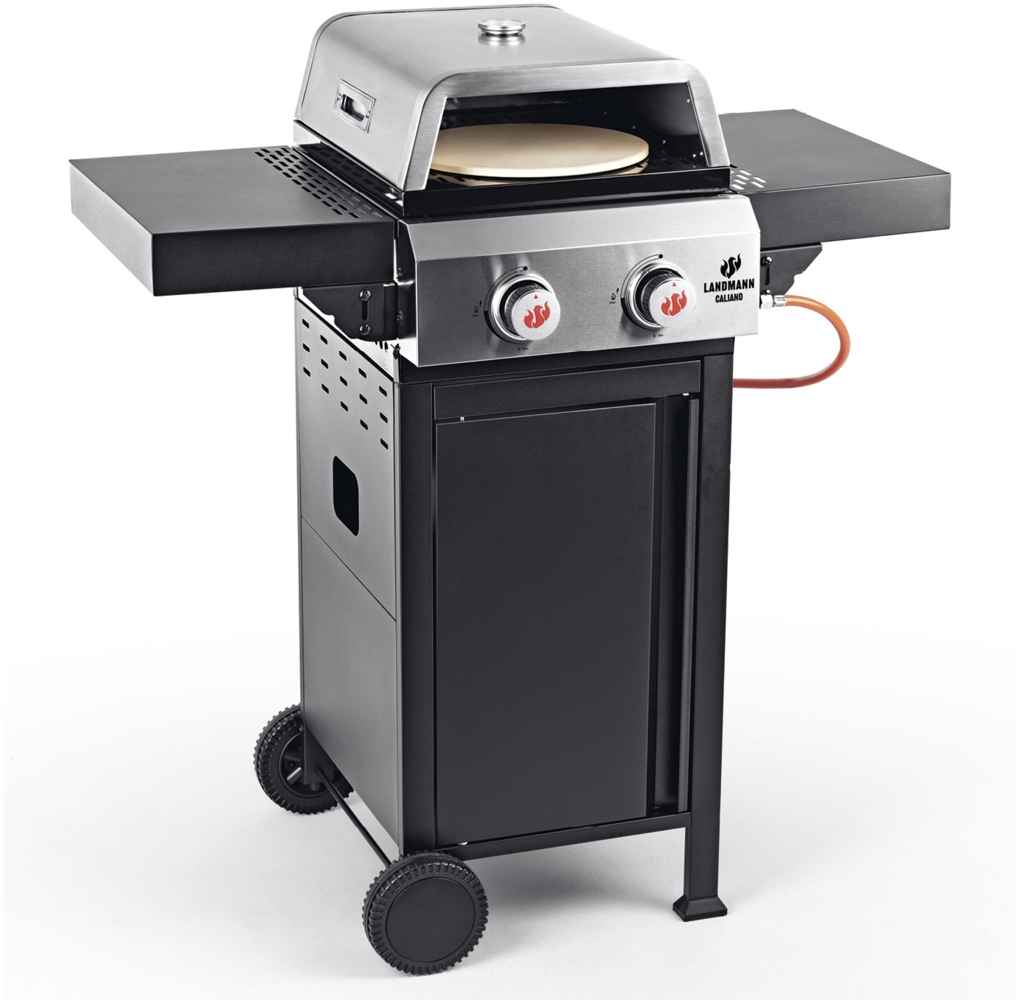 LANDMANN Gasgrill CALIANO 2.0 mit Pizzaaufsatz Bild 1