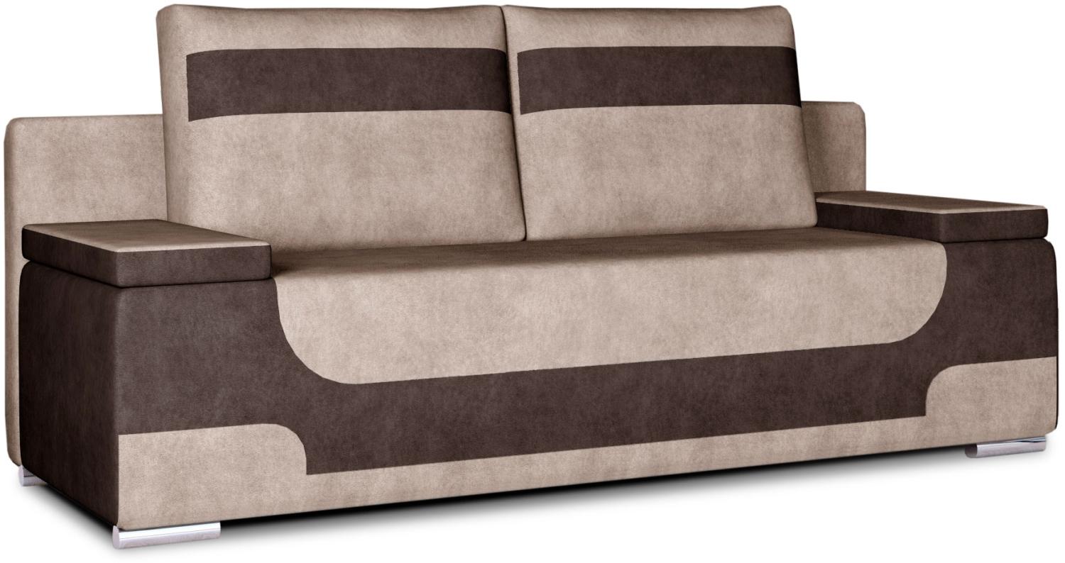 Area, Sofa, Couch, Beige Bild 1