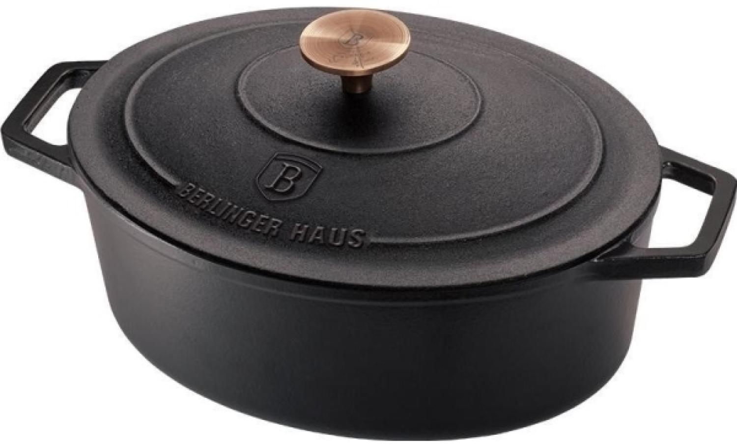 Berlinger Haus Gusseisen Bratpfanne 5. 56L Berlinger Haus BH-6518 Bild 1