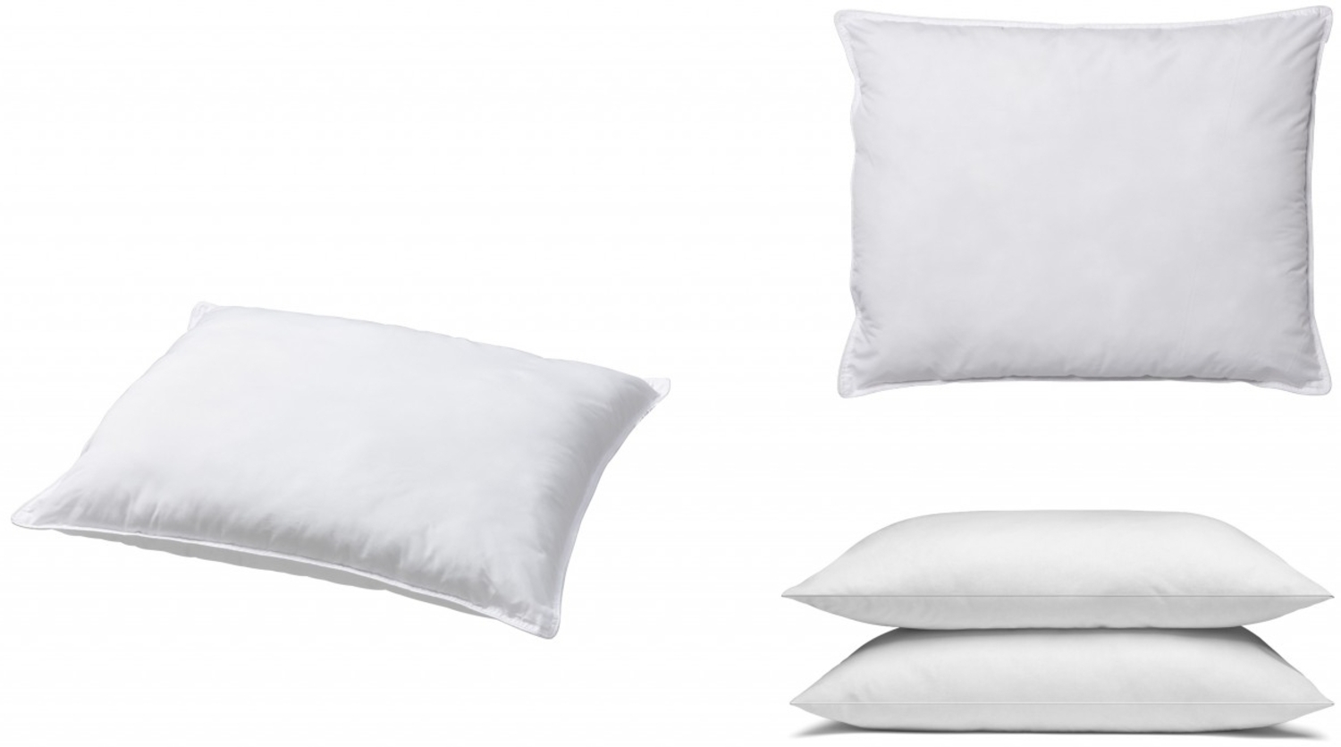 2er Set Dreamswan Kopfkissen 60x70cm Microfaser BL6070B2 Bild 1