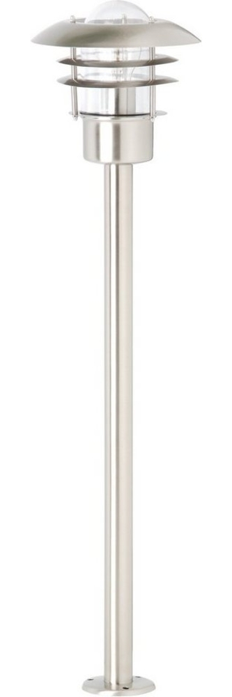 Brilliant Leuchten No. 45785-82 Aussenstandleuchte Terrence E27 IP44 edelstahl Bild 1