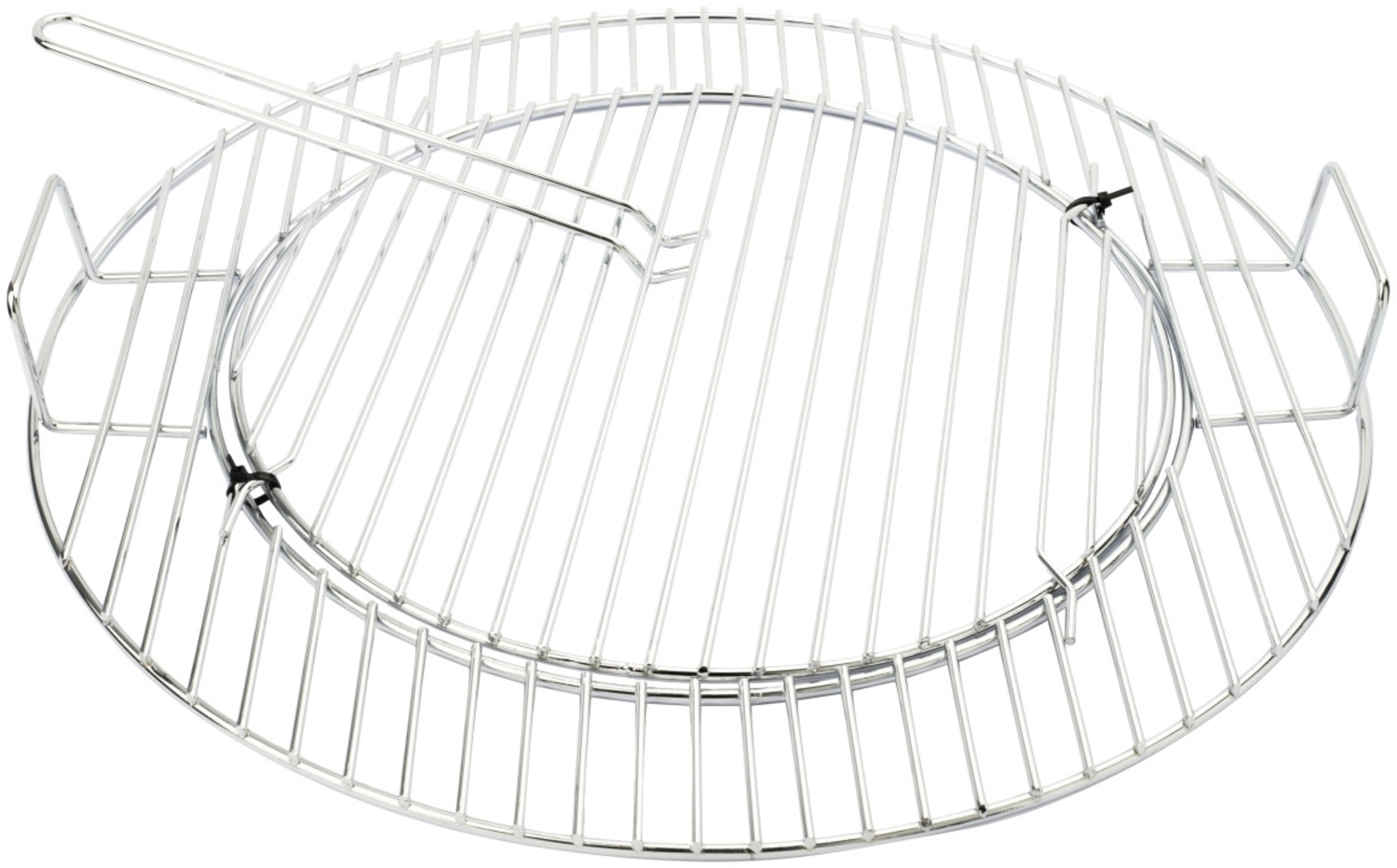 Primaster modularer Grillrost mit abnehmbaren Griff verchromt Ø 54 cm Bild 1