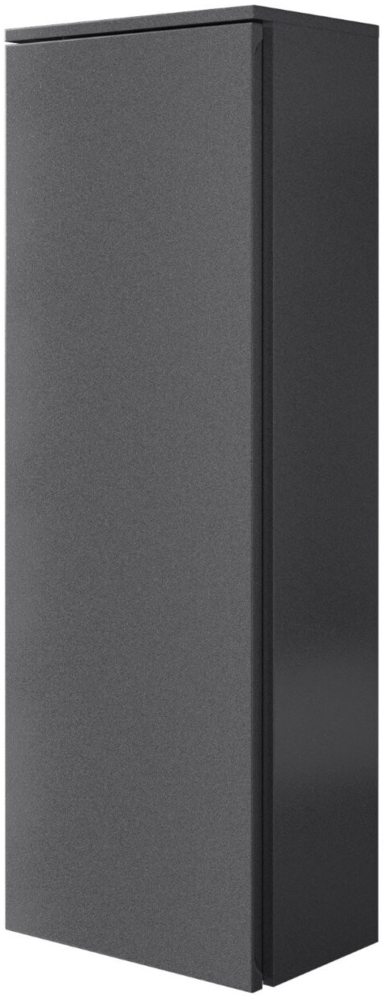 Lanzet Kofferschrank 40,5 cm, Schwarz Glanz, links Bild 1