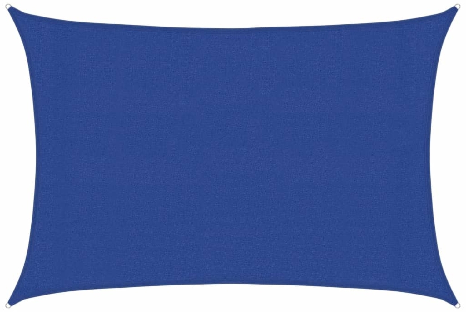 vidaXL Sonnensegel 160 g/m² Rechteckig Blau 3x4,5 m HDPE 311513 Bild 1