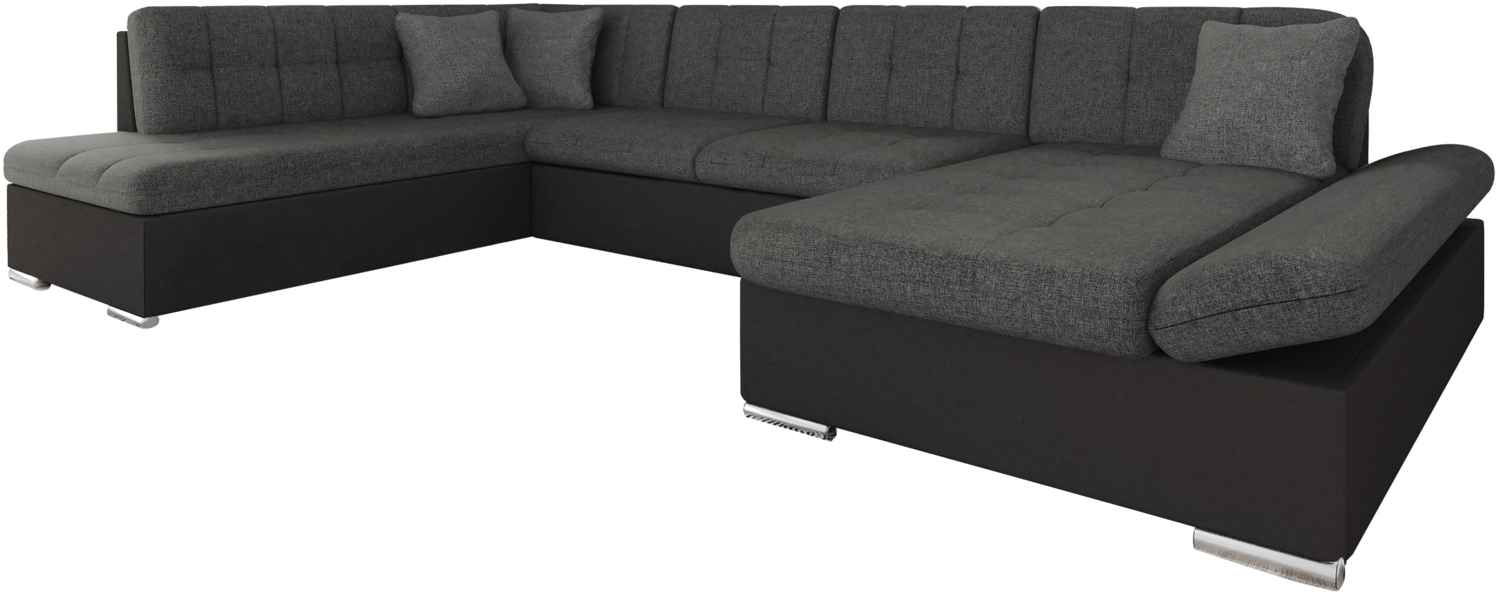 Wohnlandschaft Bergen (Farbe: Soft 011 + Lux 06 + Lux 05, Seite: Rechts) Bild 1