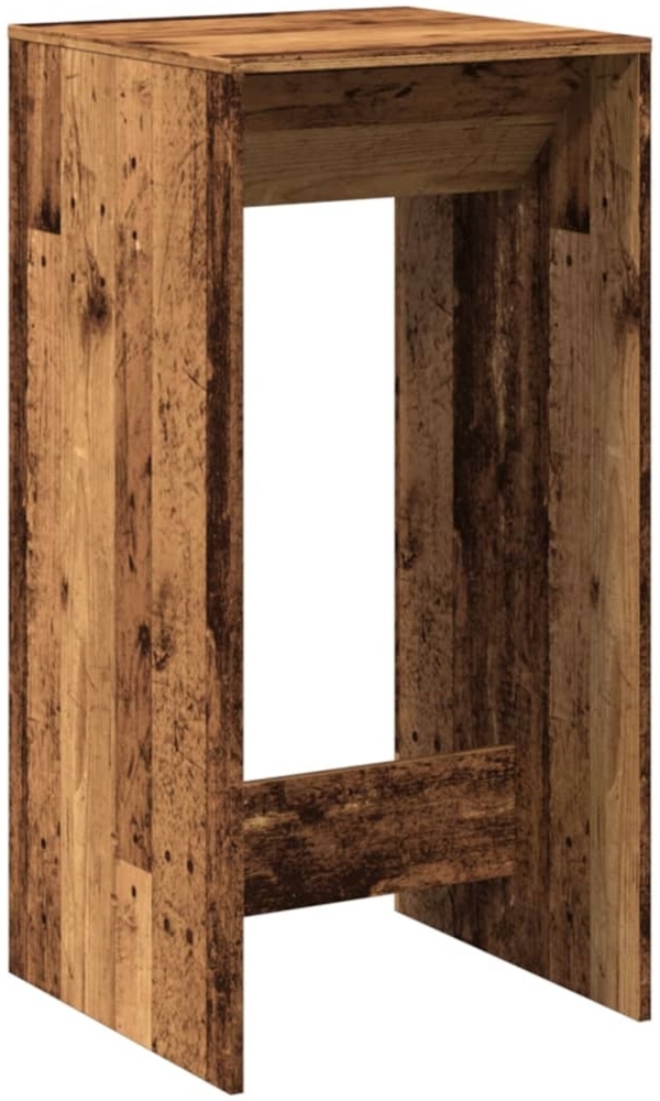 vidaXL Bartisch Altholz-Optik 51x50x103,5 cm Holzwerkstoff 854425 Bild 1