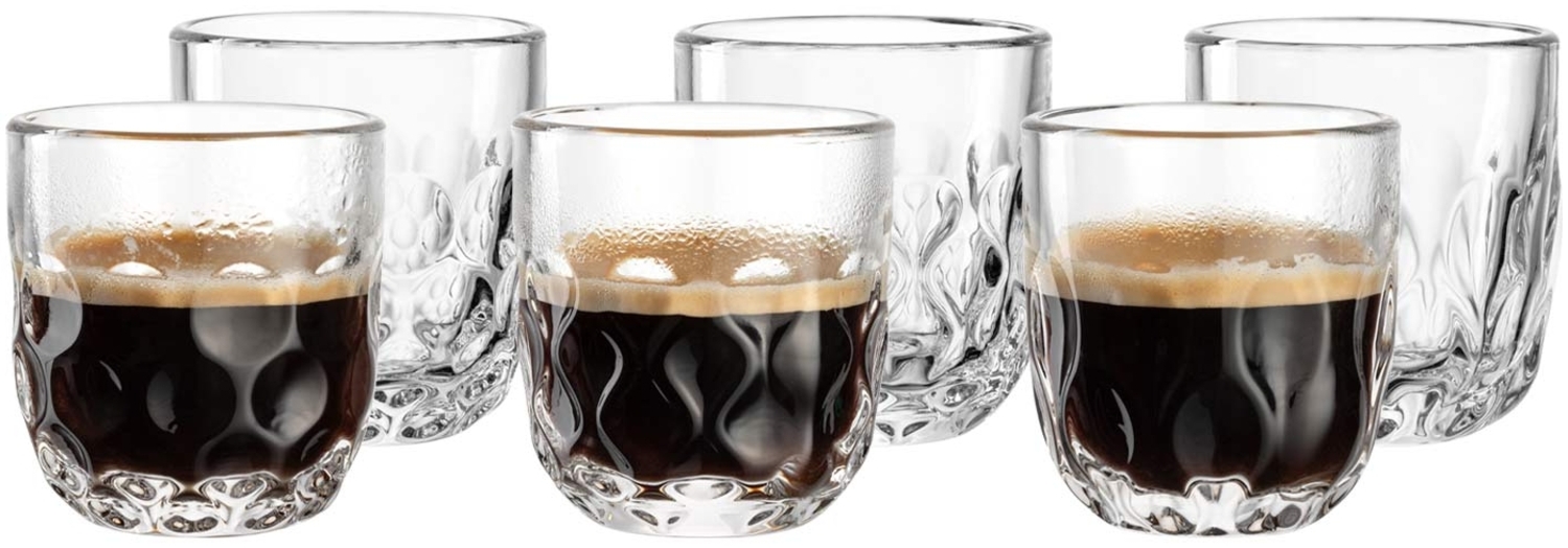 Leonardo GOCCE Espressoglas-Set (1/2/3) 60 ml 6-teilig Bild 1