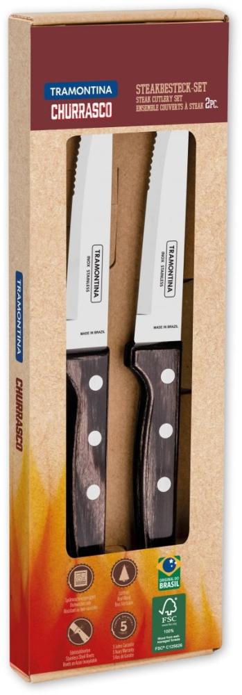 Tramontina Steakmesser Set Gaucho 2 teiliges Set Bild 1