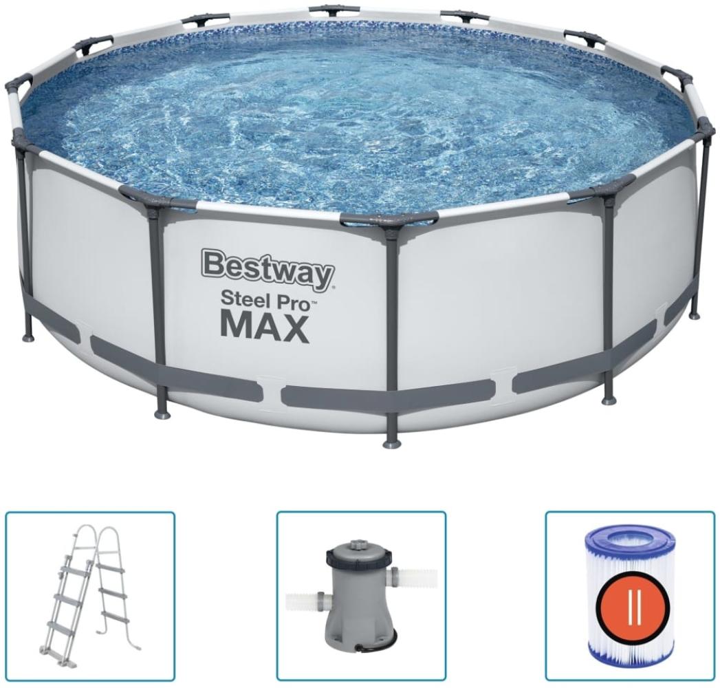 Bestway Steel Pro MAX Swimmingpool-Set 366x100 cm 92848 Bild 1