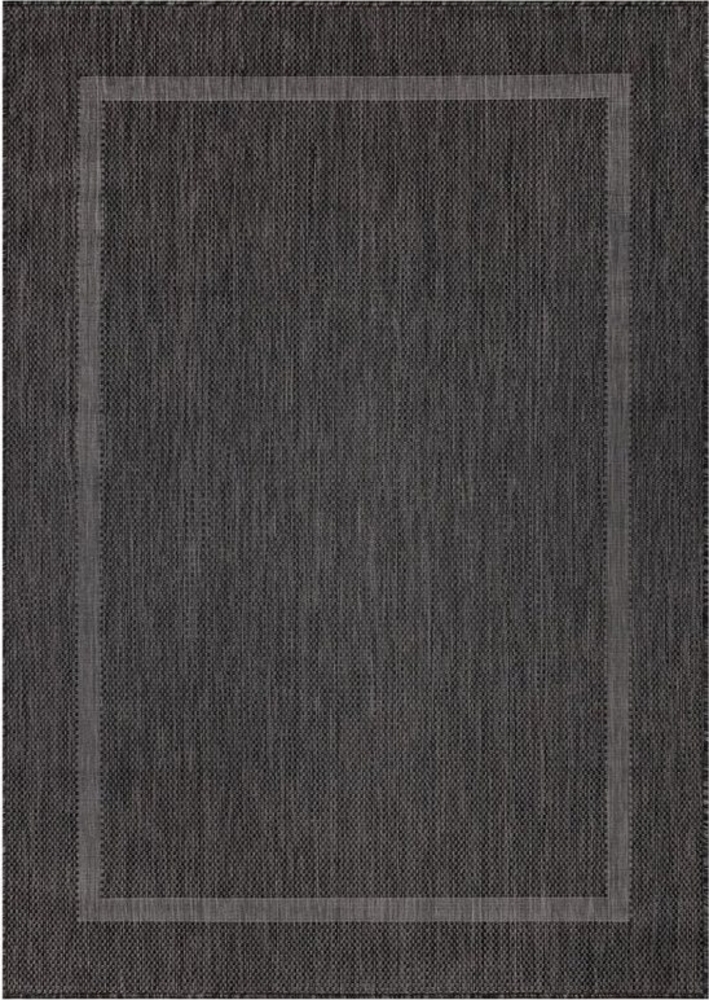Outdoor Teppich Renata Läufer - 60x100 cm - Schwarz Bild 1