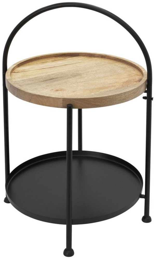 Beistelltisch mit Holzplatte EH Bild 1