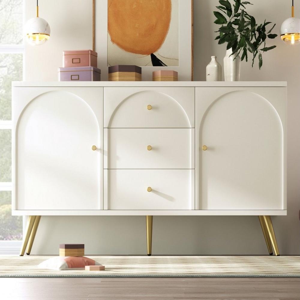 MODFU Sideboard Schubladenkommode (Beistellschrank, Aufbewahrungsschrank Sideboard) Bild 1