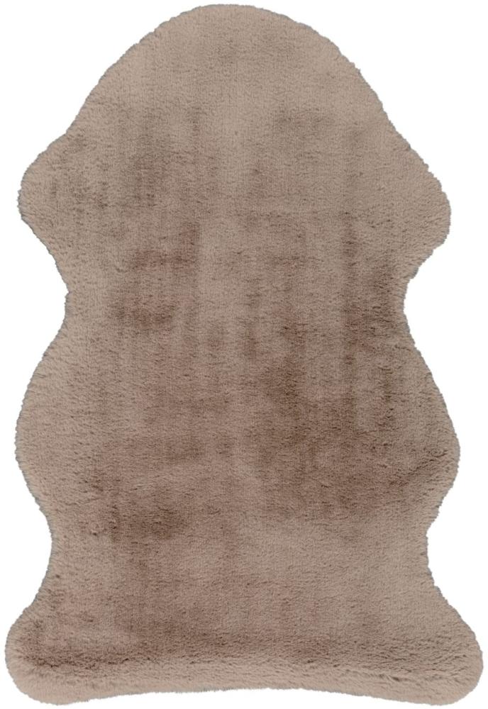 Teppich SchoenesWohnen24 Estonia - Kunda Taupe 60cm x 90cm Bild 1