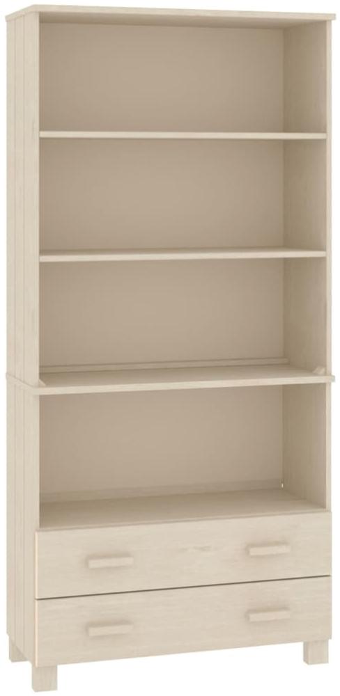 vidaXL Highboard Massivholz Kiefer Honigbraun [3100934] Bild 1