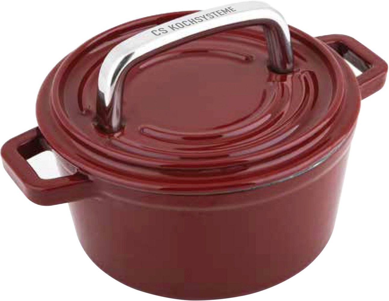 Carl Schmidt Sohn Fleischtopf Alpen, Gusseisen, Ø 14 cm, Induktion Bild 1