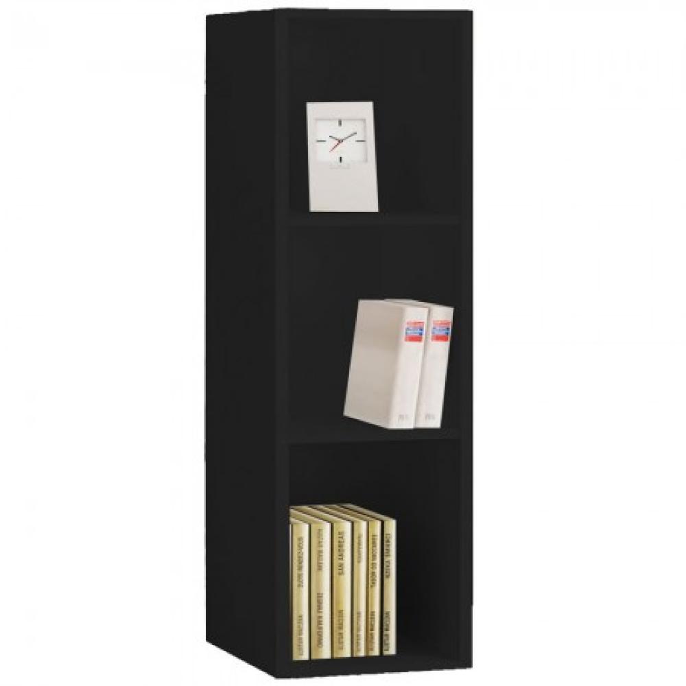 VCM CD-DVD-Sammel-Regal Mendas 3-fach Schwarz Bild 1