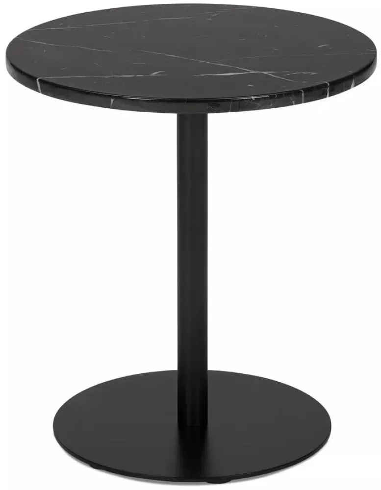 Kokoon Design Seitentisch Mineral Metall Schwarz Bild 1